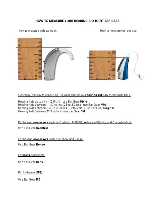 How to measure your hearing instrument