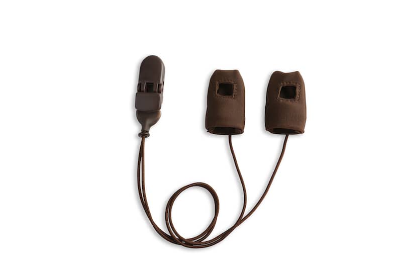 Ear Gear Baha Corded Chocolate Brown