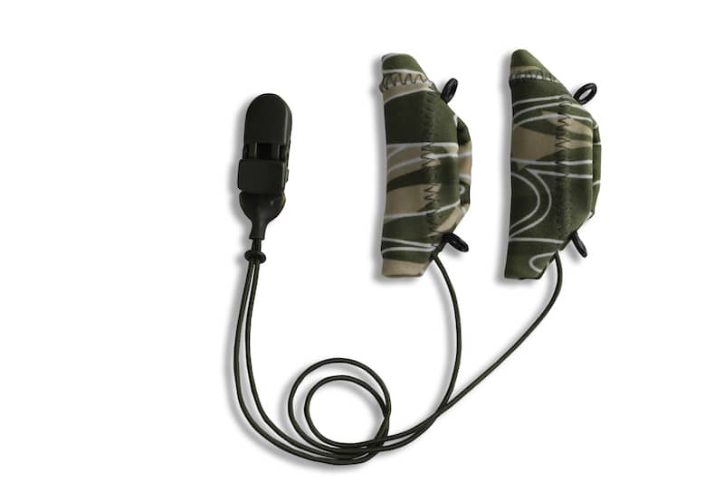 Ear Gear Cochlear Corded Eyeglasses Camouflage