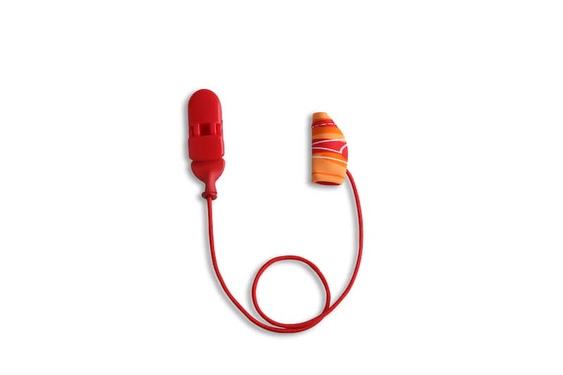 Ear Gear Micro Mono Orange-Red