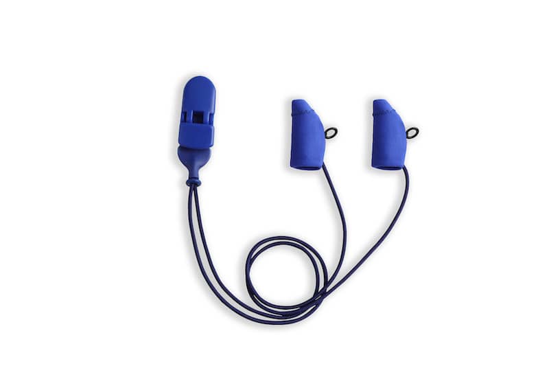 Ear Gear Micro Corded Eyeglasses Royal Blue