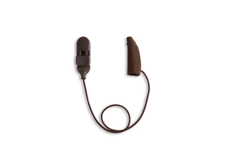 Ear Gear Mini Mono Chocolate Brown