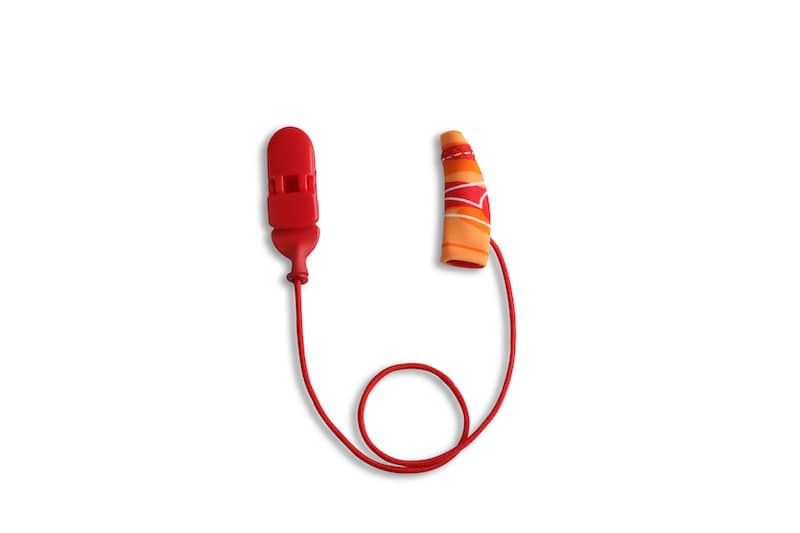 Ear Gear Mini Mono Orange-Red