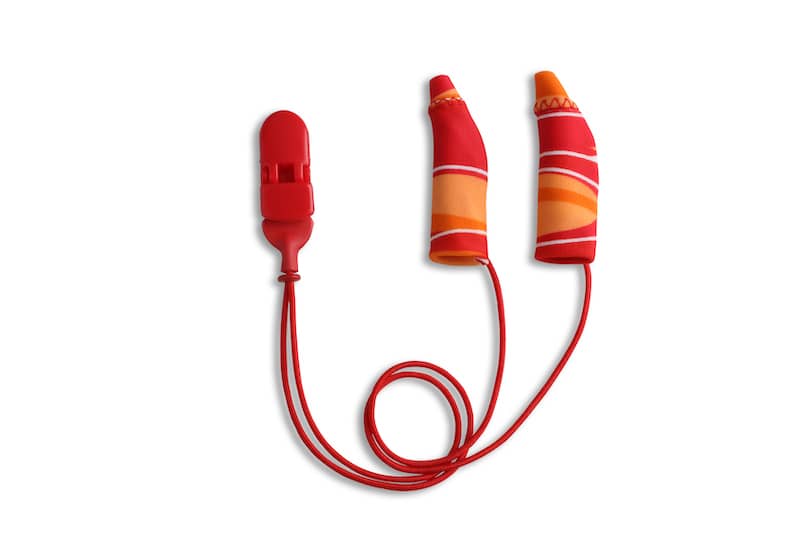 Ear Gear Original Corded Orange-Red